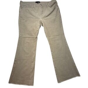 Banana Republic women 32/14 Low Rise‎ Bootcut Corduroy Pants Beige